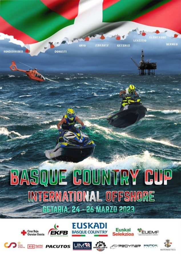 La primera edición de la Basque Country Cup será una prueba de motonáutica