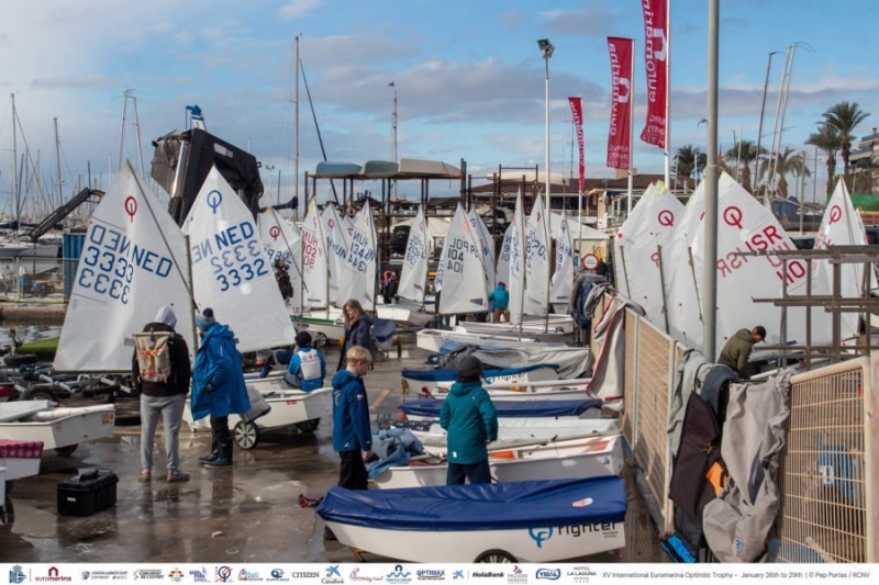 La Euromarina Optimist Torrevieja 2023 se pone en marcha