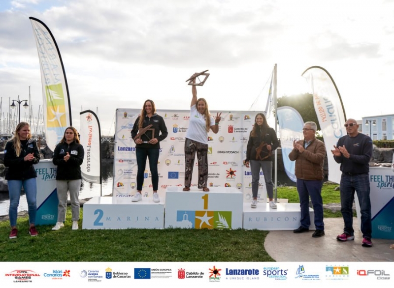 Pilar Lamadrid es la ganadora de los Lanzarote iQFOil Games 2023