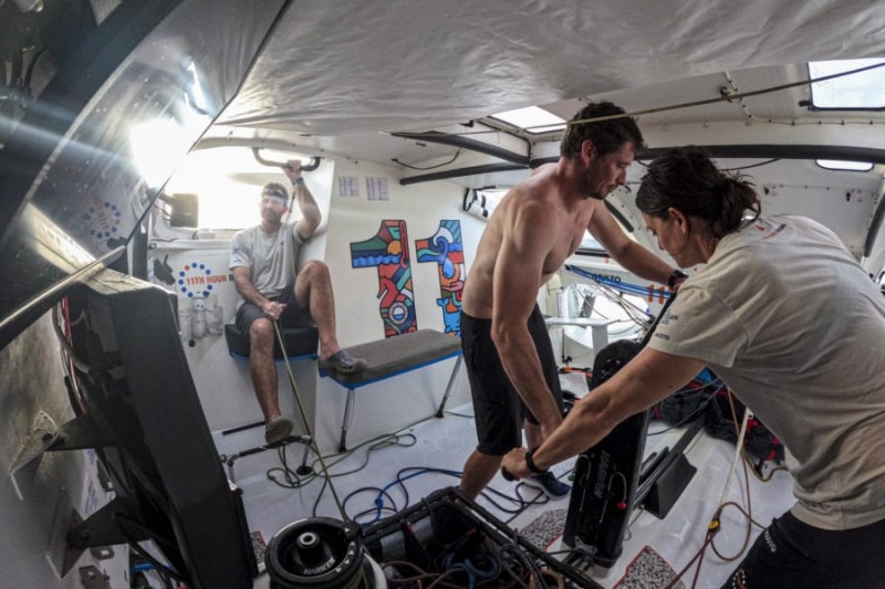 Sigue la lucha frenética por el liderato de The Ocean Race