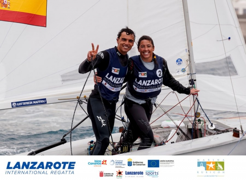 Jordi Xammar y Nora Brugman ganan en Lanzarote