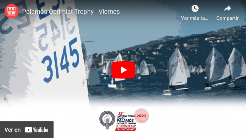 El ucraniano Sviatoslav Madonich ya lídera el Palamós Optimist Trophy