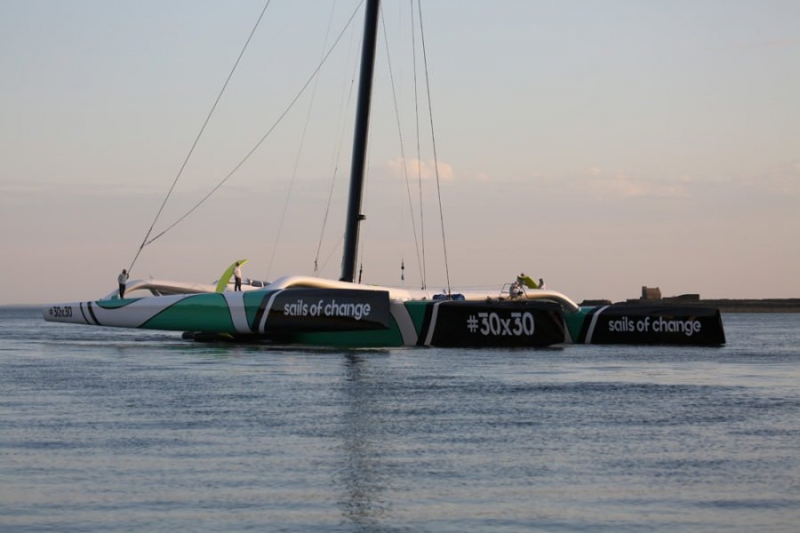 Sails of Change (Spindrift) descarta hacer el Julio Verne 2023