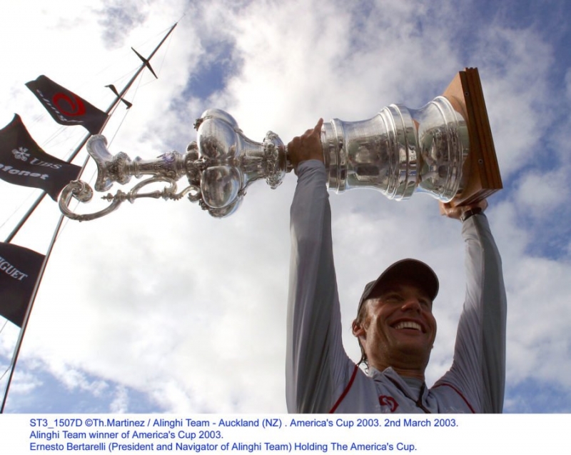 Alinghi rememora los 20 años de su primera victoria en la America’s Cup