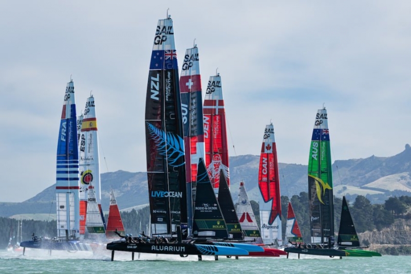 New Zealand SailGP triunfa en su casa y Spain SailGP es último