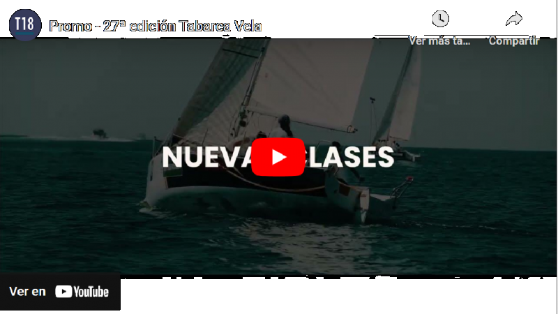 El 27 Tabarca Vela iza velas en una edición con muchas novedades y sorpresas