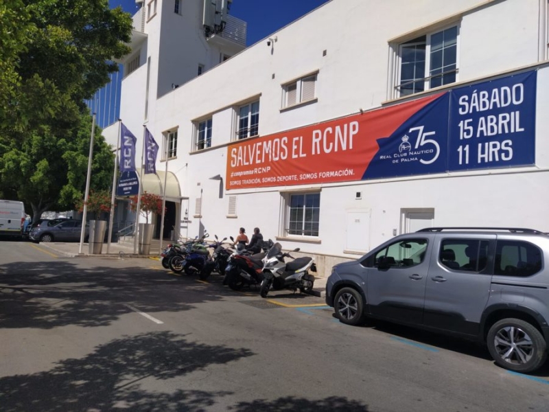 El RCN Palma se manifestará por tierra y por mar