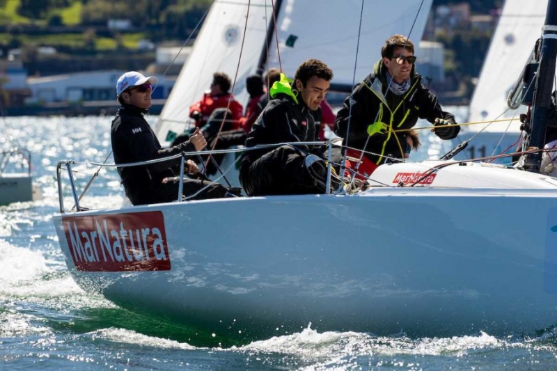 El MarNatura1 arrasa en la primera jornada de las Villalia J70 Spring Series