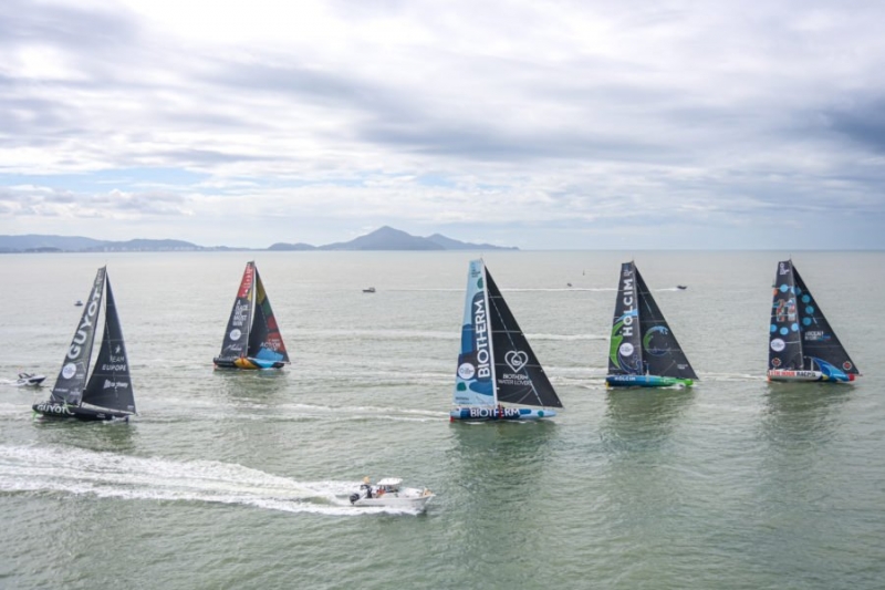 11th Hour Racing se lleva de principio a fin la In-Port Race de Itajaí