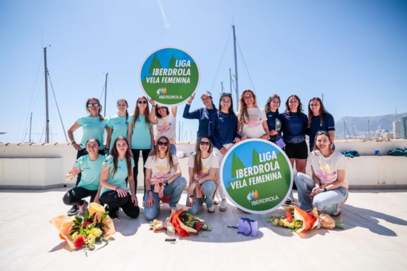 El Team Baleària RCNP lidera la Liga Iberdrola de Vela Femenina