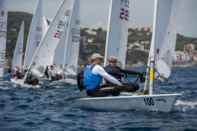 La primera jornada del EurILCA Master arranca con viento suave