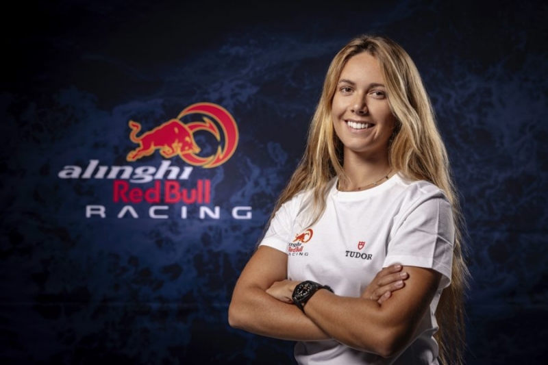 Andrea Emone, la regatista aeroespacial de Alinghi Red Bull Racing