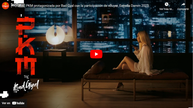 Trailer | Bad Gyal protagoniza el nuevo spot de Estrella Damm