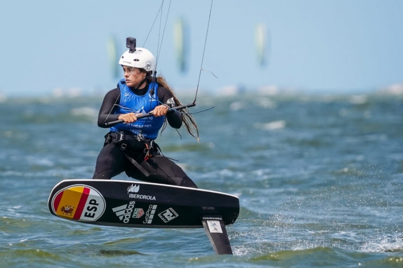 Gisela Pulido, sexta, mejor española en la Allianz Regatta