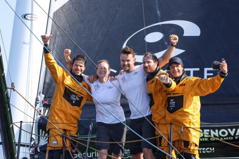 El GUYOT environnement se quita la espina en The Ocean Race