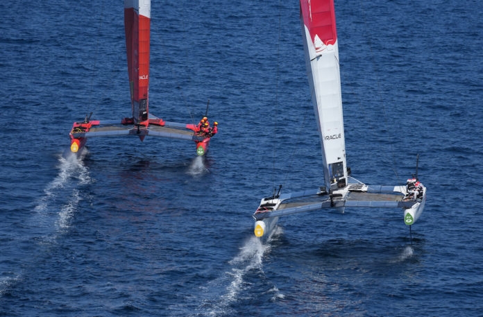 El F50 Victoria disputa en Francia su segunda final en el circuito de SailGP